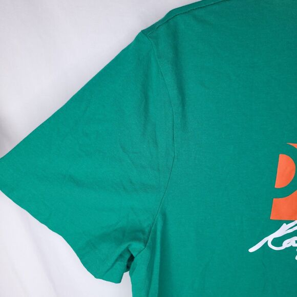 Ralph Lauren Polo T Shirt Mens Large Green Classic Fit Logo - Picture 4 of 12